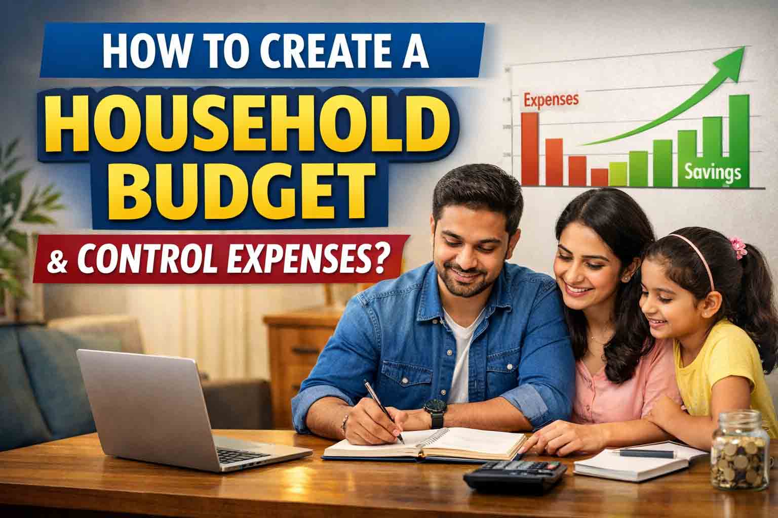 How to Create a Household Budget and Control Expenses
