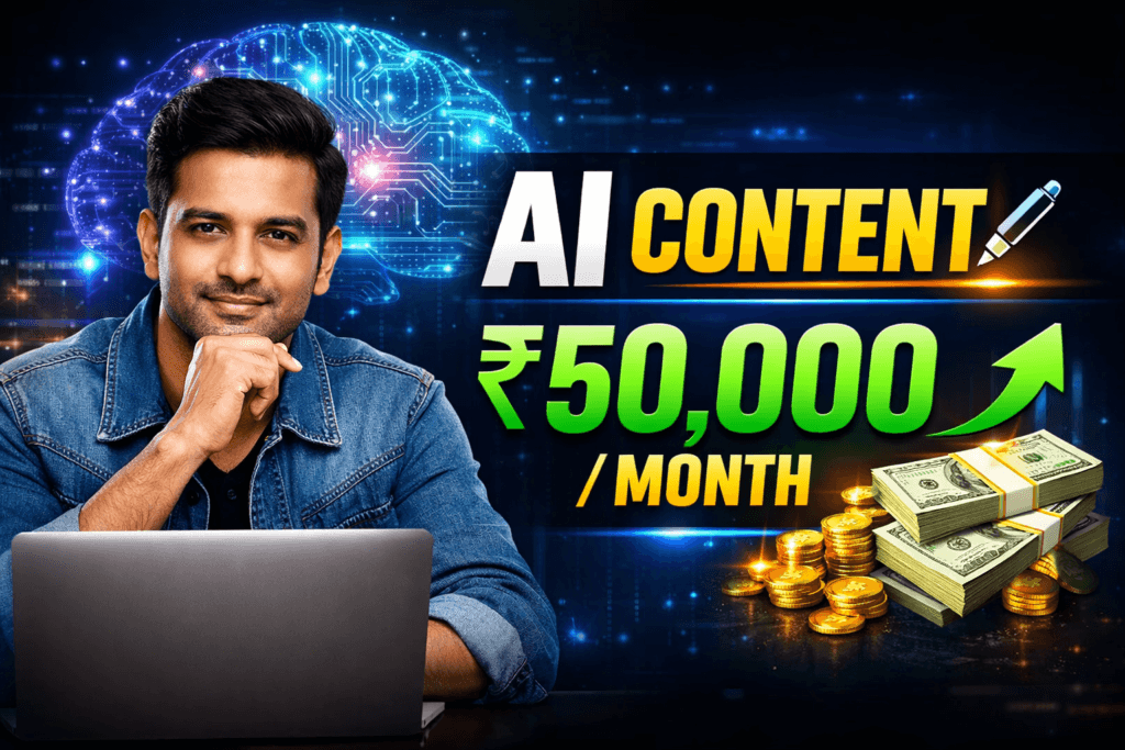 AI Content Writing se Paise Kaise guide