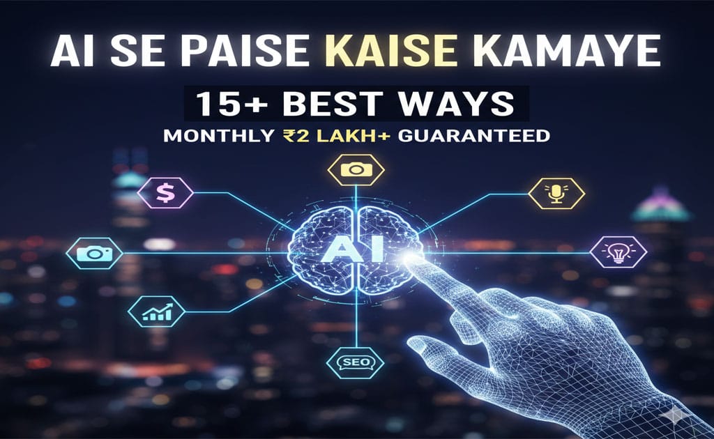 AI se Paise Kaise Kamaye (Monthly ₹2 Lakh+ Guaranteed)