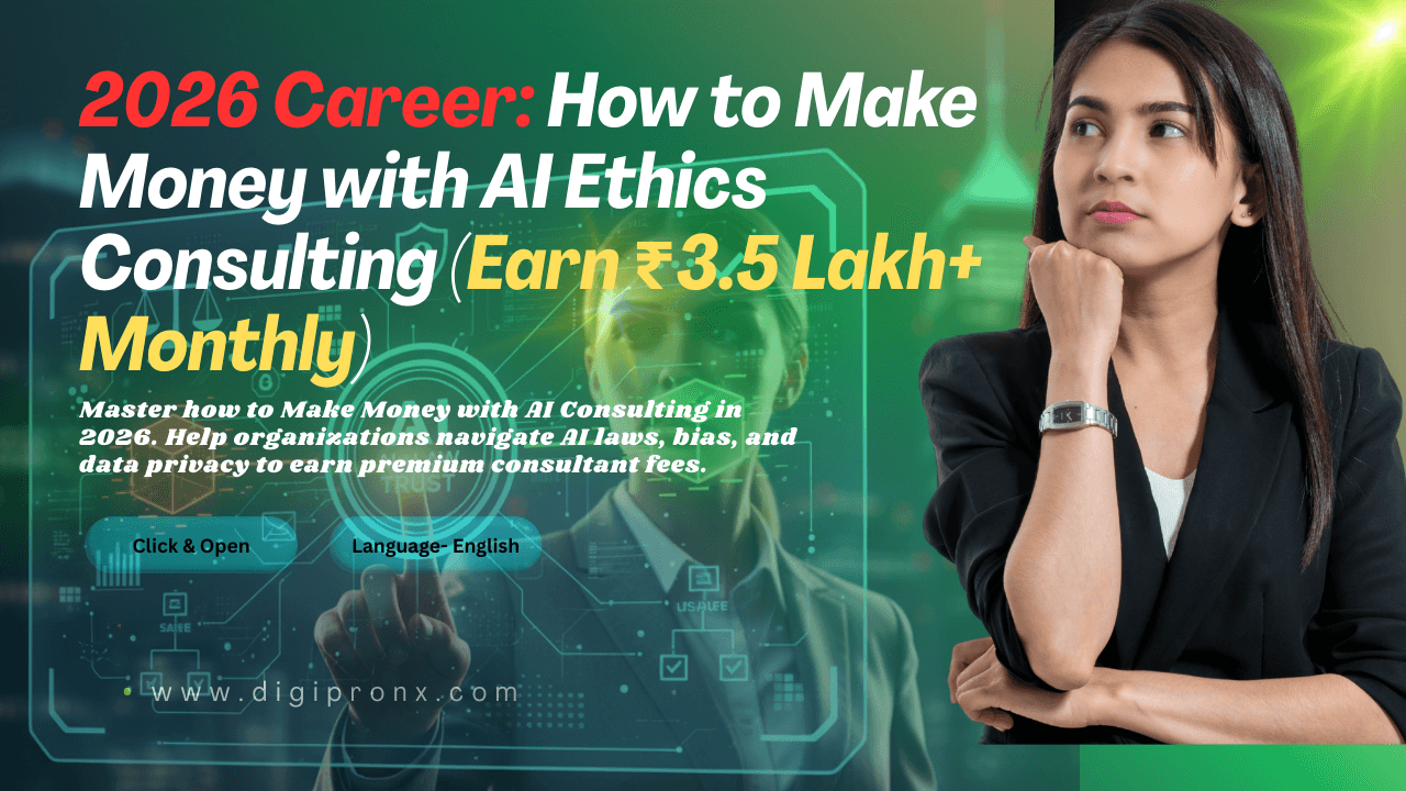 2026 Career: How to Make Money with AI Ethics Consulting (Earn ₹3.5 Lakh+ Monthly)